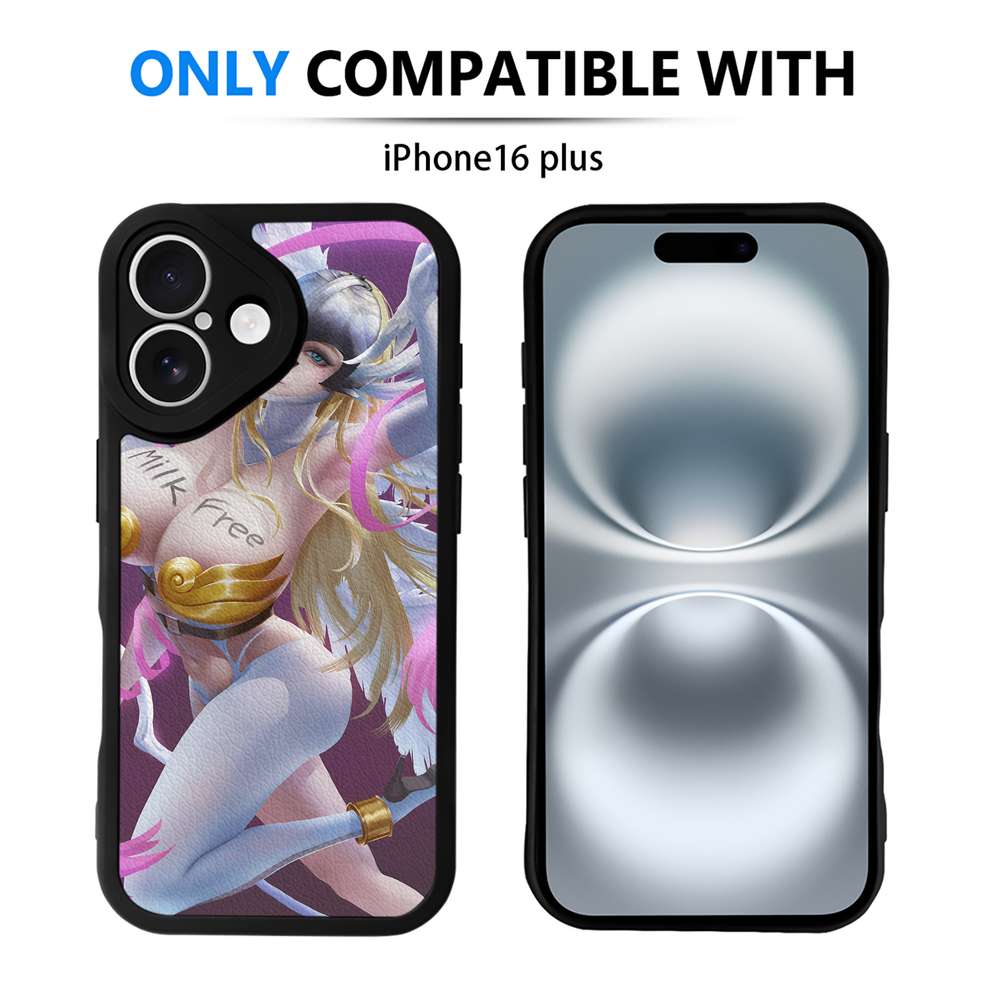 （画像用） Digimon デジタルモンスター/デジモン 【iPhone 16シリーズ対応】シリコンスマホケース（レザー調） 材質：シリコン